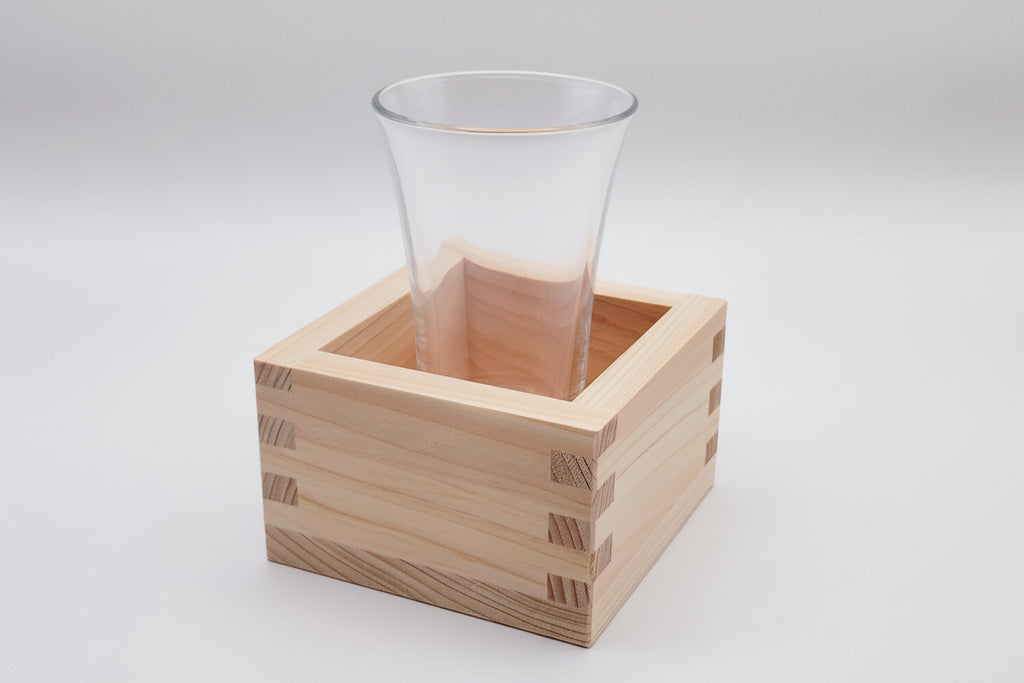 Hinoki Sake Masu Box