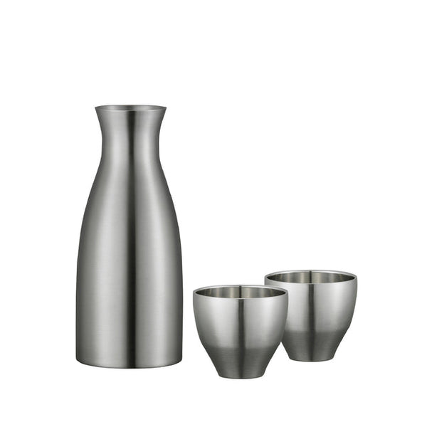 Stainless Steel Sake Set