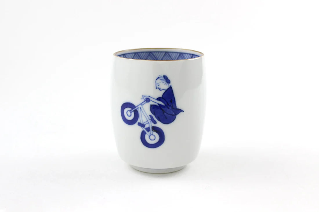 長衛門窯 染付煎茶碗 - BMX