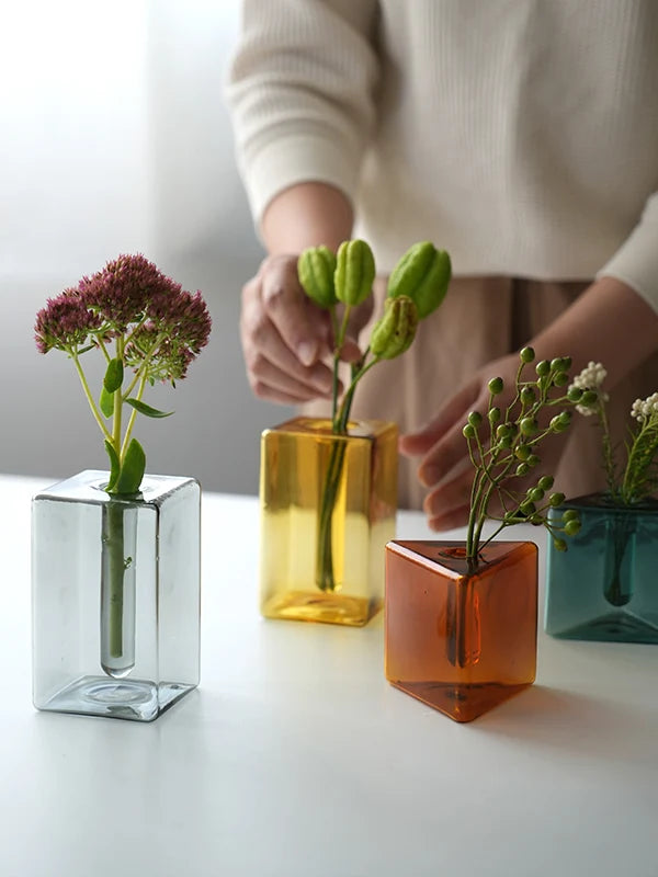 Prism Glass Vase