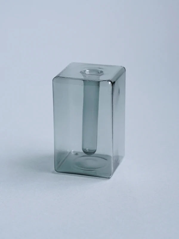 Cuboid Glass Vase