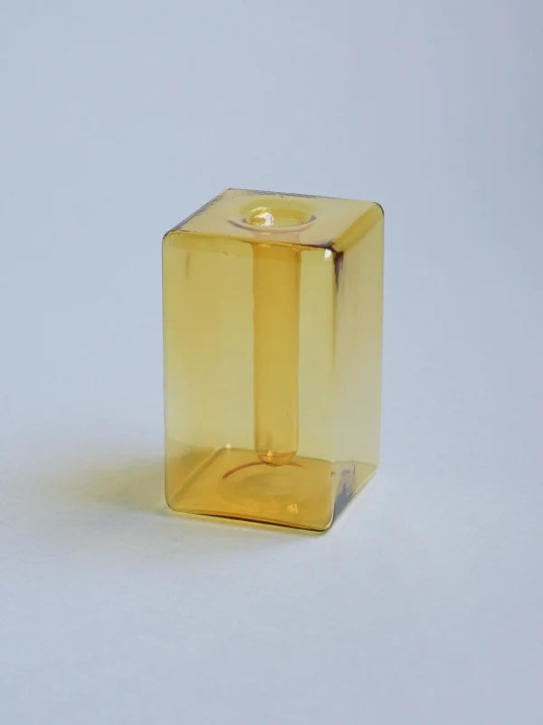 Cuboid Glass Vase