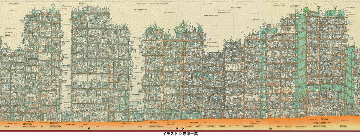 An Illustrated Guide to Kowloon Walled City (大図解九龍城)