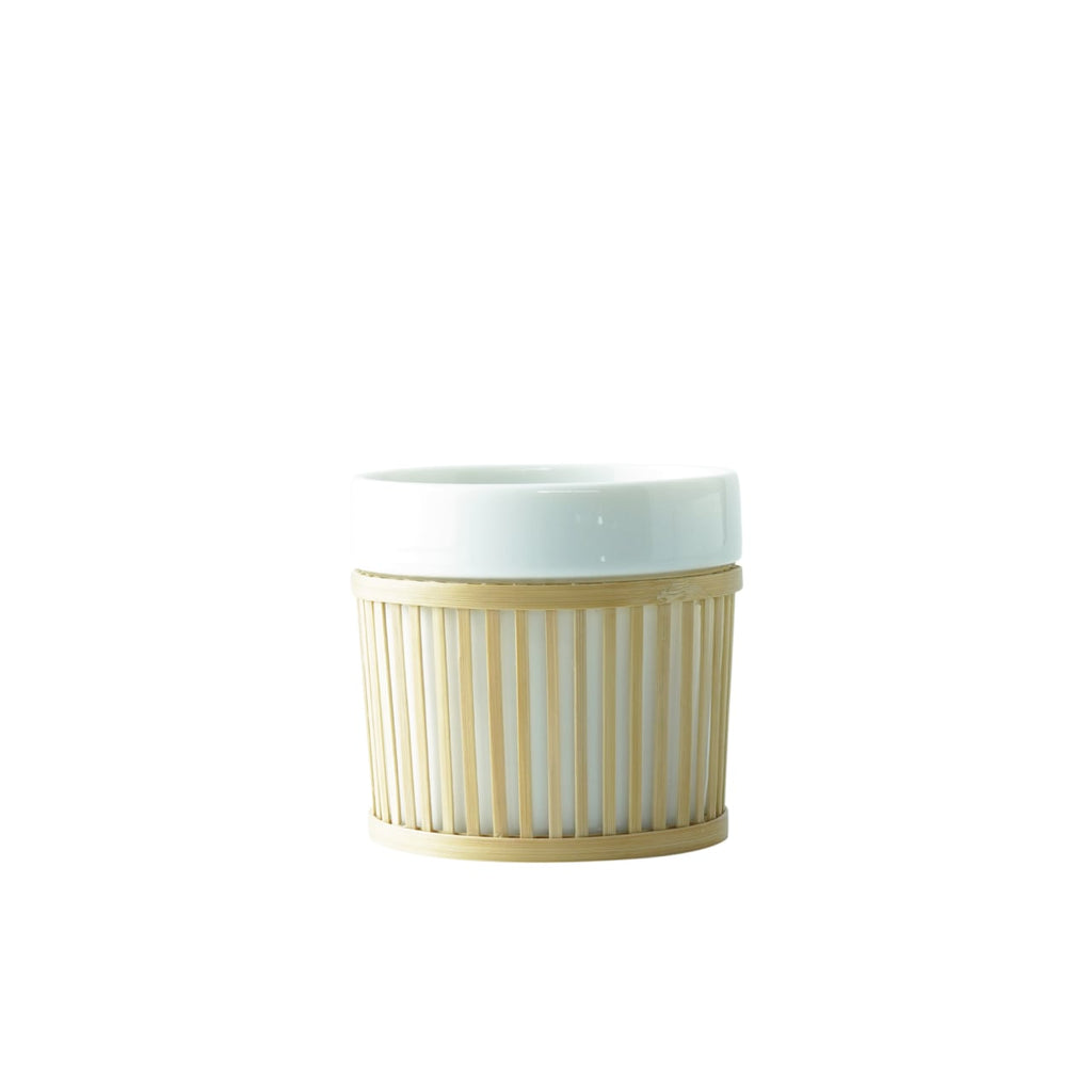 "Sen" Cup in Bamboo Sleeve