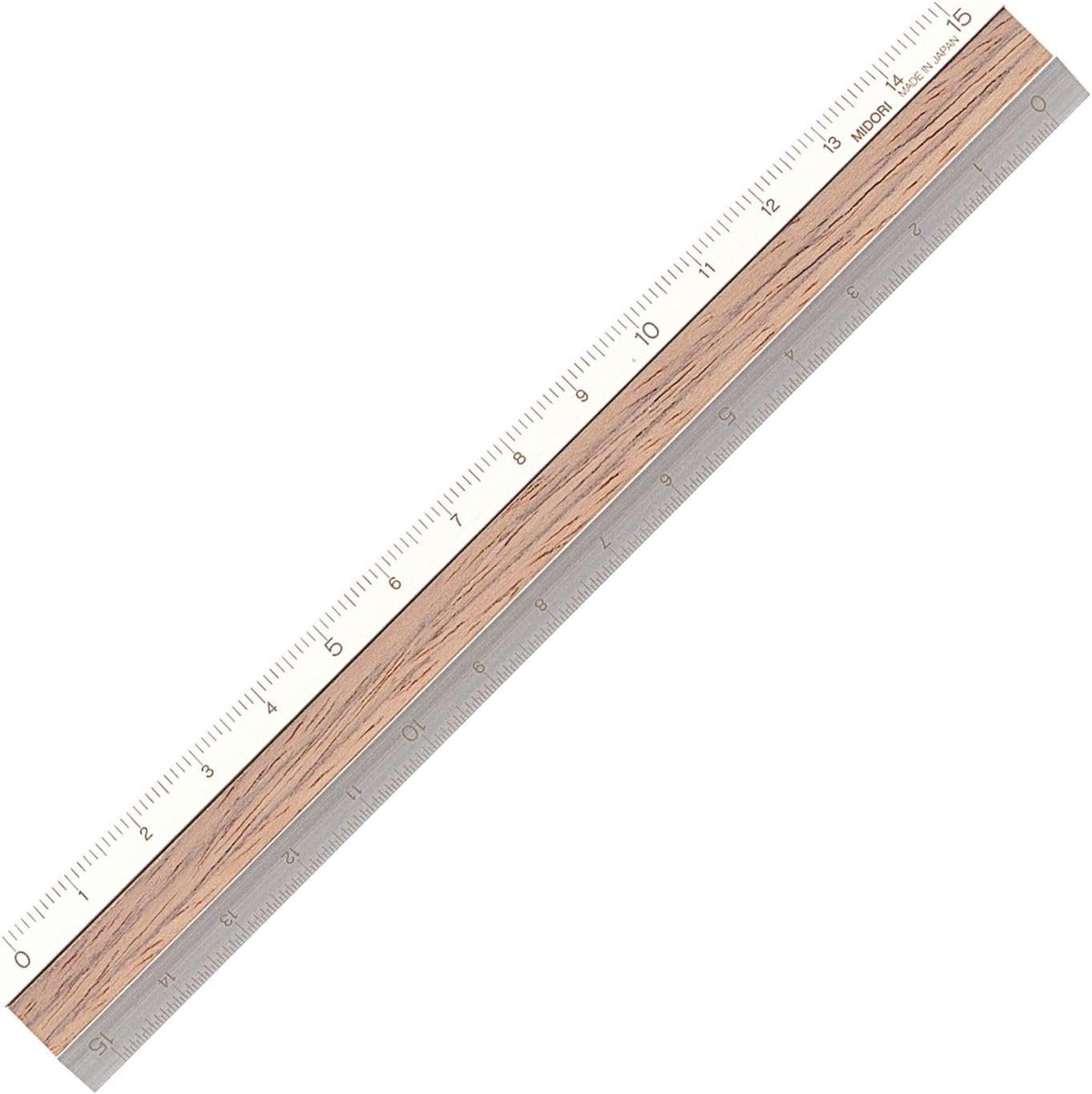 Wood & Aluminium Ruler